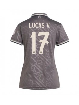 Real Madrid Lucas Vazquez #17 Replika Tredje Kläder Dam 2024-25 Kortärmad